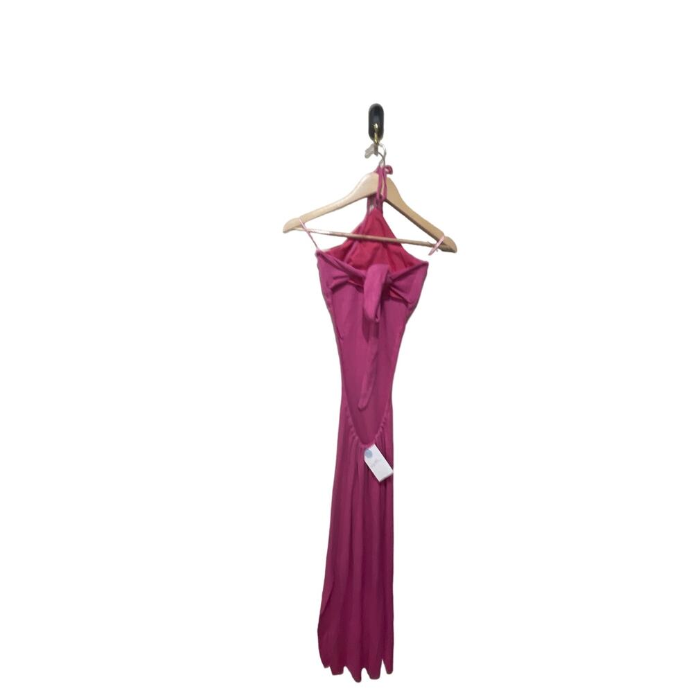 CAPITTANA Mika Halter Long Maxi Dress Size M/L - Picture 5 of 5